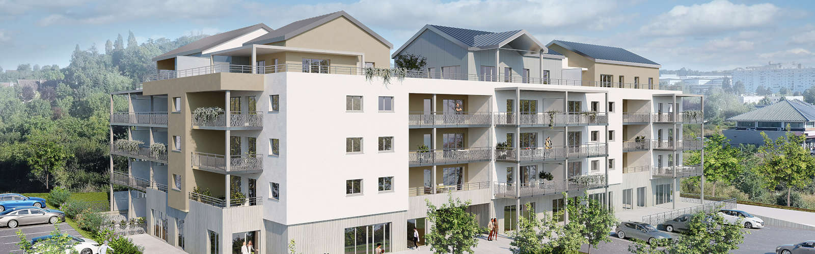 NOUVEAU : Résidence André Besson : 33 appartements neufs à Avanne-Aveney